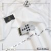 Pearl White Wash & Wear Fabric